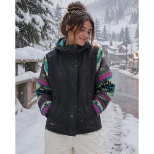 Aperture Insulated Southwestern Ski Snowboarding Jacket Size M Women's Active
